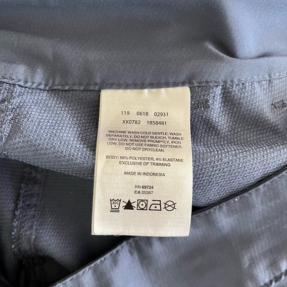 Columbia Omni-shield Advanced Repellency capri pants Size 4 Blue - Picture 5 of 6